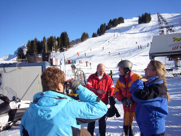 Photo 1 – Sortie à ski aux Crosets (décembre)