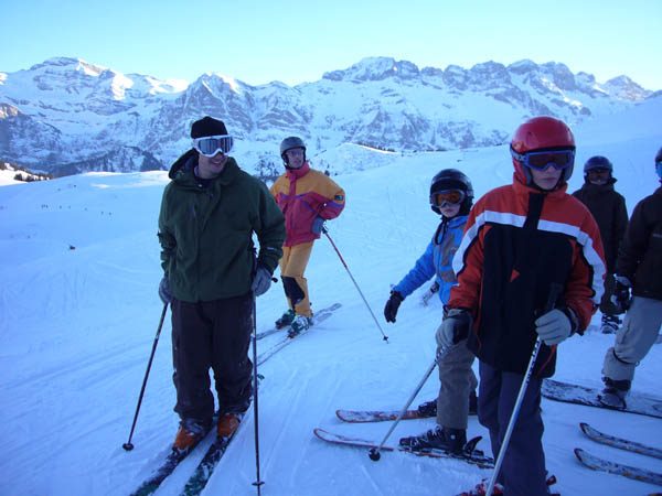 Photo 6 – Sortie à ski aux Crosets (décembre)