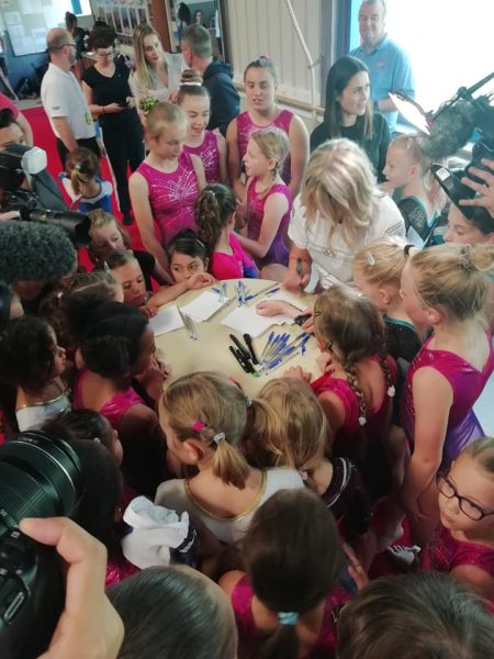 Photo 4 – Nadia Comanecci à Montreux (22 juin)