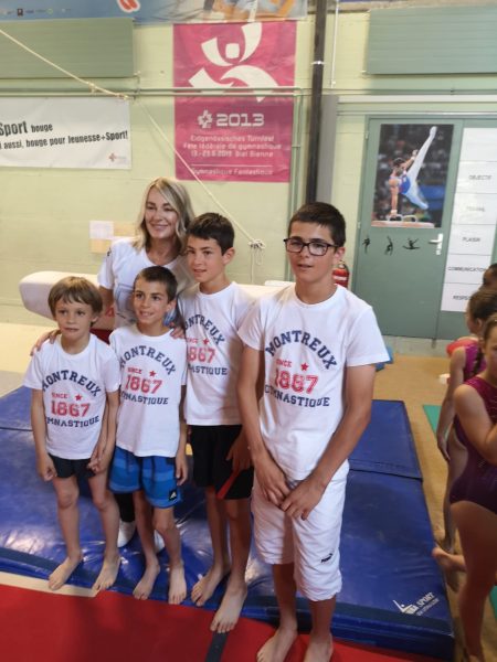 Photo 6 – Nadia Comanecci à Montreux (22 juin)