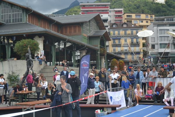 Photo 7 – AirTrack dans le lac à Montreux (23 août)