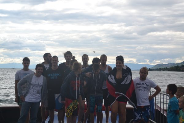 Photo 21 – AirTrack dans le lac à Montreux (23 août)