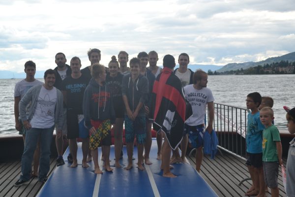 Photo 24 – AirTrack dans le lac à Montreux (23 août)